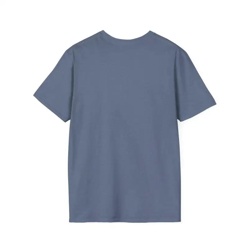 Blue short-sleeved Mountain Graphic Scenic Route T Shirt displayed on a mannequin
