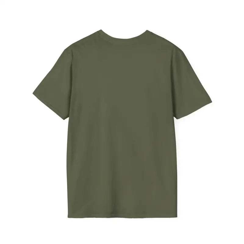 Olive green Mountain Graphic Scenic Route T-shirt showcasing outdoor adventure theme