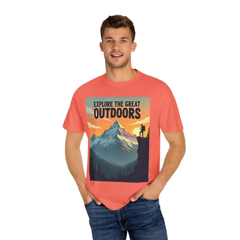 Mountain Graphic T Shirt for Outdoor Enthusiasts Adventure - Ocean State Styles