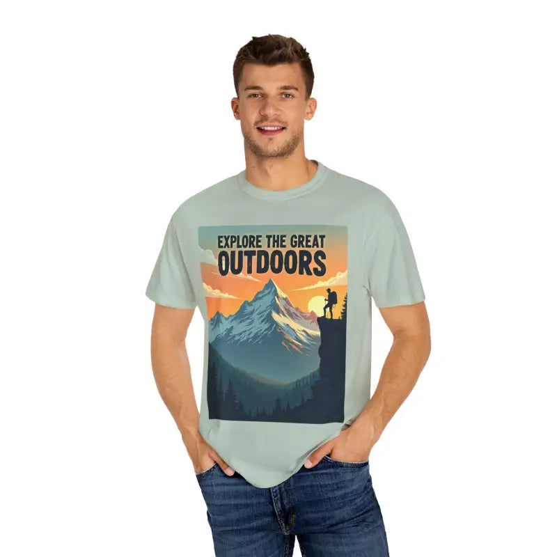 Mountain Graphic T Shirt for Outdoor Enthusiasts Adventure - Ocean State Styles