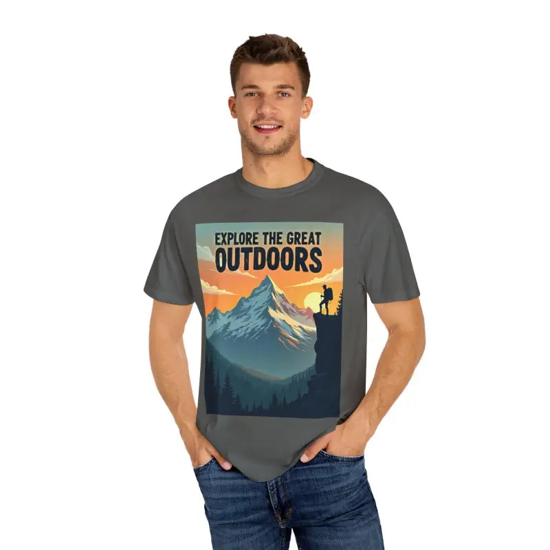 Mountain Graphic T Shirt for Outdoor Enthusiasts Adventure - Ocean State Styles