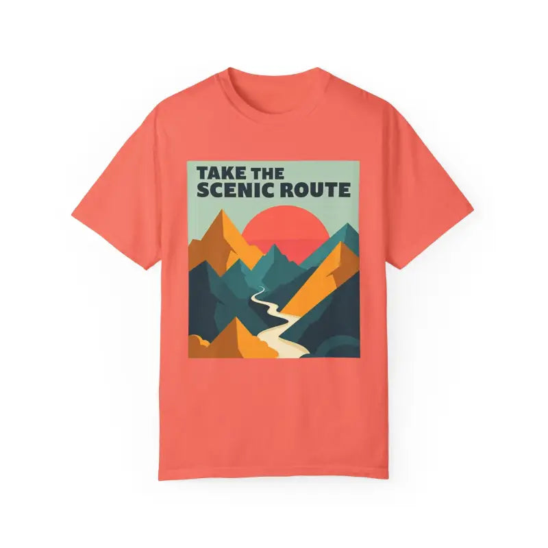 Mountain Graphic T-Shirt in Teal and Navy for Outdoor Enthusiasts - Ocean State Styles
