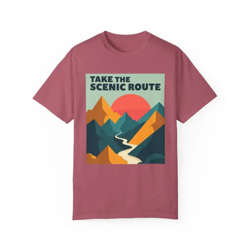 Mountain Graphic T-Shirt in Teal and Navy for Outdoor Enthusiasts - Ocean State Styles