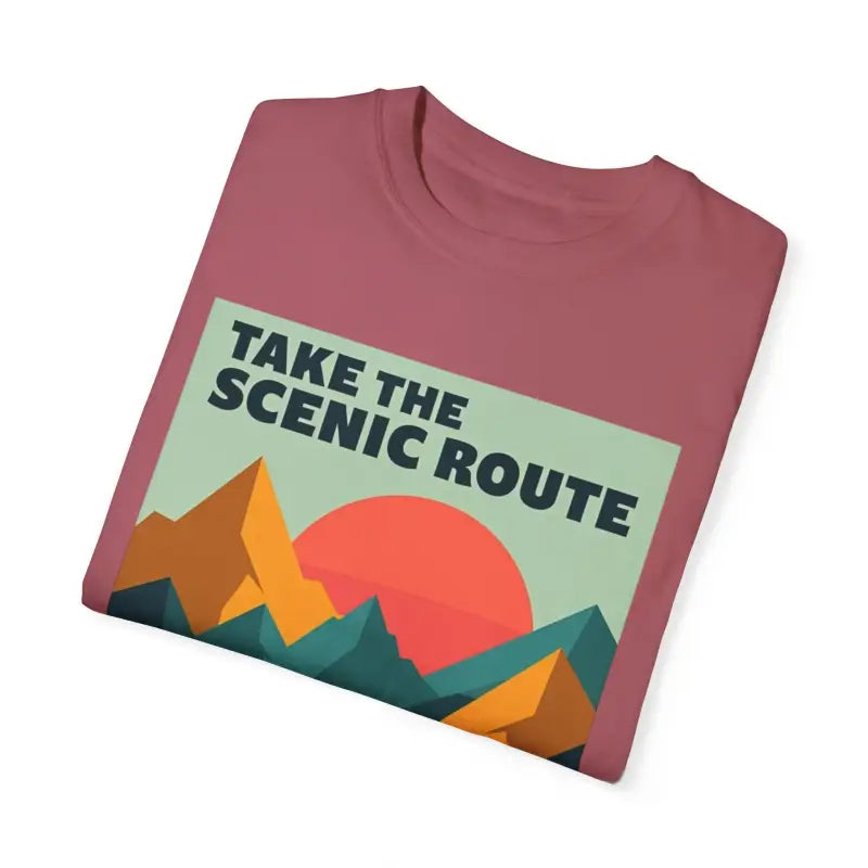 Mountain Graphic T-Shirt in Teal and Navy for Outdoor Enthusiasts - Ocean State Styles