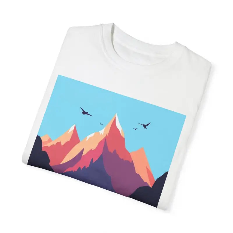 Mountain Graphic Unisex T Shirt for Hiking and Skiing Adventures - Ocean State Styles