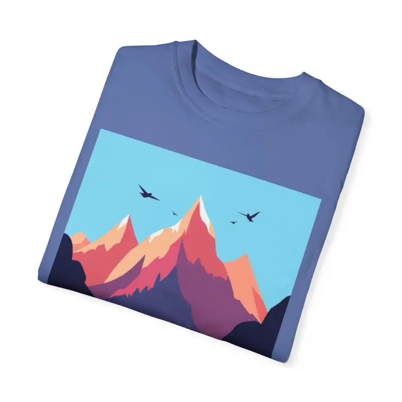 Mountain Graphic Unisex T Shirt for Hiking and Skiing Adventures - Ocean State Styles