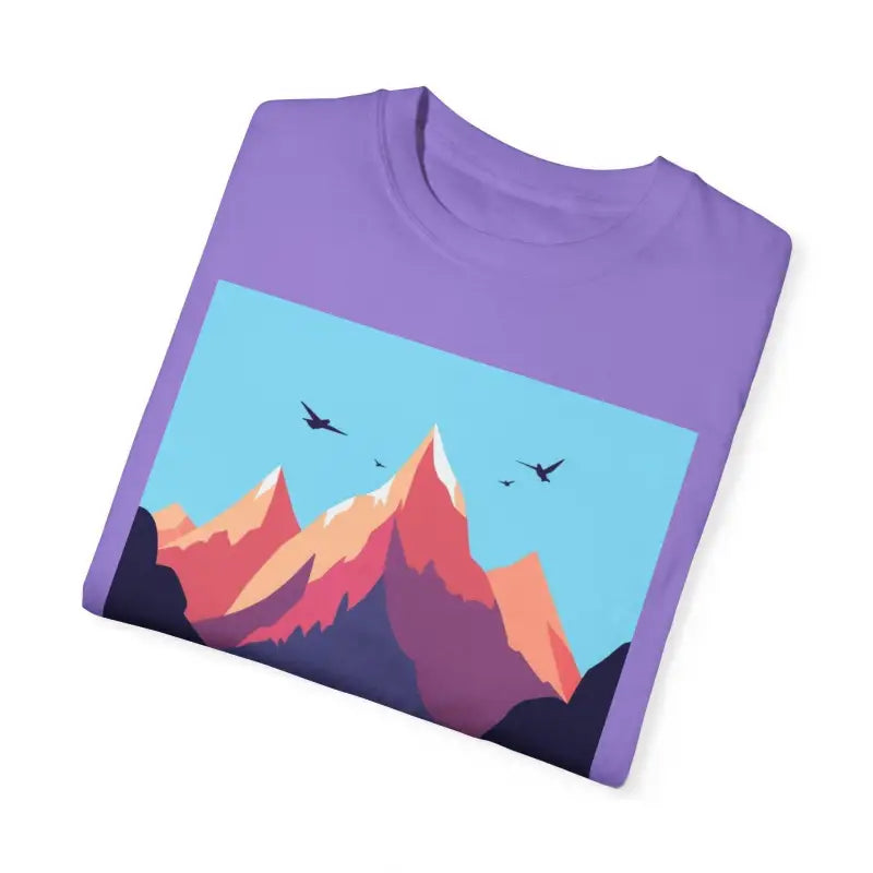 Mountain Graphic Unisex T Shirt for Hiking and Skiing Adventures - Ocean State Styles