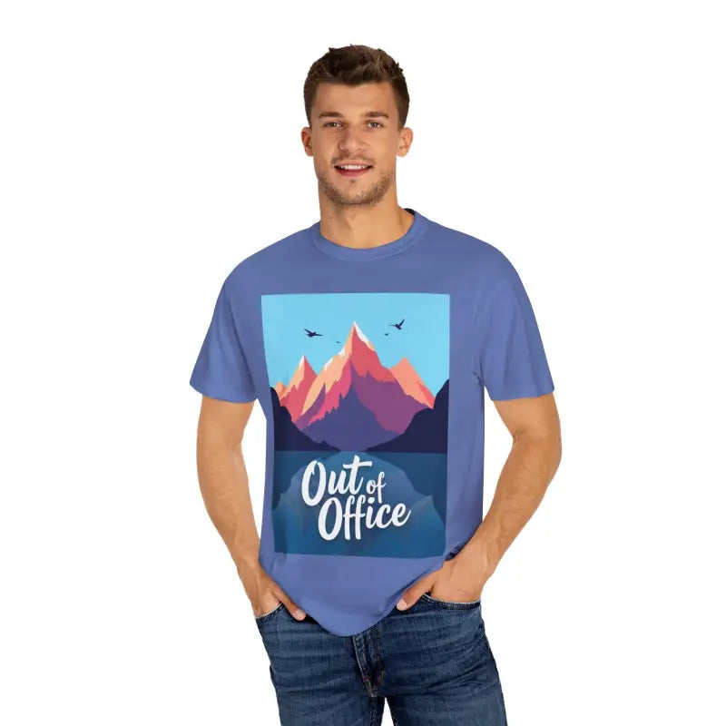 Mountain Graphic Unisex T Shirt for Hiking and Skiing Adventures - Ocean State Styles