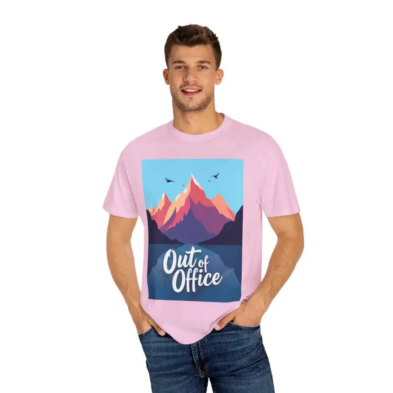 Mountain Graphic Unisex T Shirt for Hiking and Skiing Adventures - Ocean State Styles