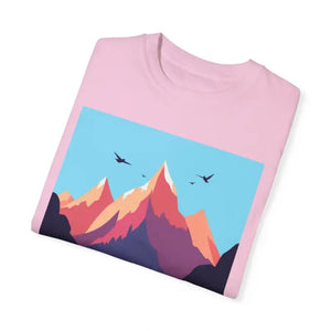 Mountain Graphic Unisex T Shirt for Hiking and Skiing Adventures - Ocean State Styles