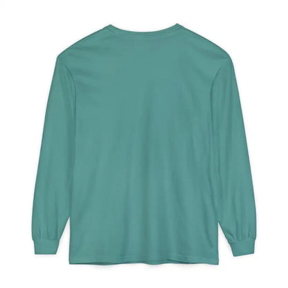 Turquoise long-sleeved shirt from My Weekend is Booked Unisex Long Sleeve Shirt collection