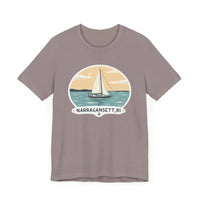 Narragansett Sailing Tee Unisex Short Sleeve T Shirt - Ocean State Styles