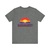Narragansett Sunset Unisex Jersey Tee for Beach Lovers - Ocean State Styles