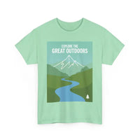 Nature Explorer T Shirt Antique Jade Dome Design - Ocean State Styles
