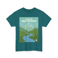 Nature Explorer T Shirt Antique Jade Dome Design - Ocean State Styles