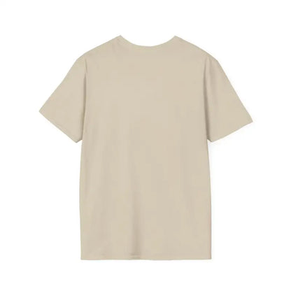Beige short-sleeved t-shirt from the Naughty Holly Jolly Holiday T Shirt collection