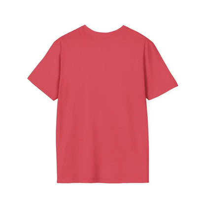 Red short-sleeved Naughty Holly Jolly Holiday T-shirt for festive occasions