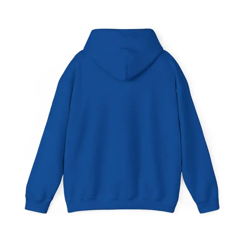 Navy Blue Hooded Sweatshirt featuring American Flag and Maritime Signal Flag design