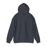 Navy Blue Hooded Sweatshirt with American Flag and Maritime Signal Flag - Ocean State Styles