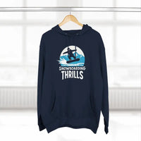Navy Blue Snowboarding Fleece Hoodie for Ultimate Comfort - Ocean State Styles
