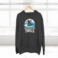 Navy Blue Snowboarding Fleece Hoodie for Ultimate Comfort - Ocean State Styles