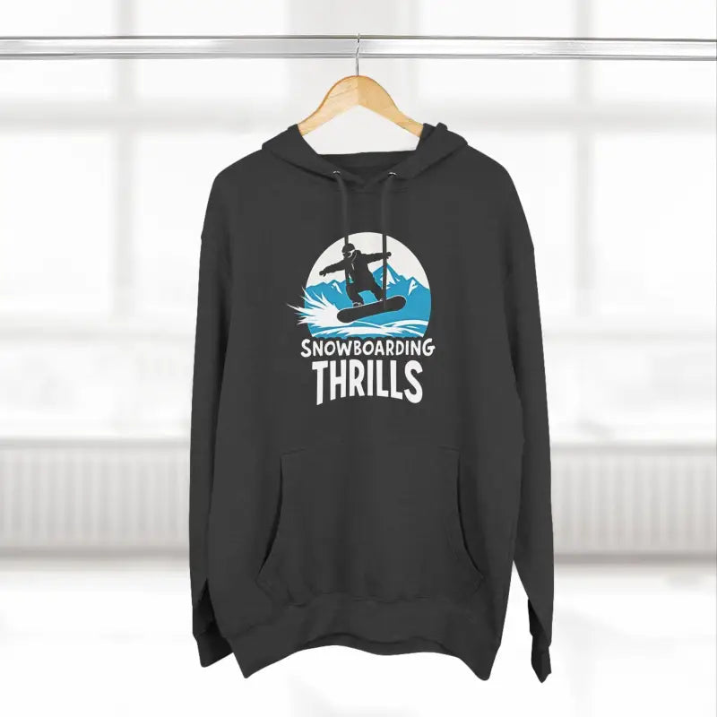 Navy Blue Snowboarding Fleece Hoodie for Ultimate Comfort - Ocean State Styles