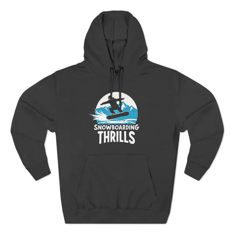 Navy Blue Snowboarding Fleece Hoodie for Ultimate Comfort - Ocean State Styles