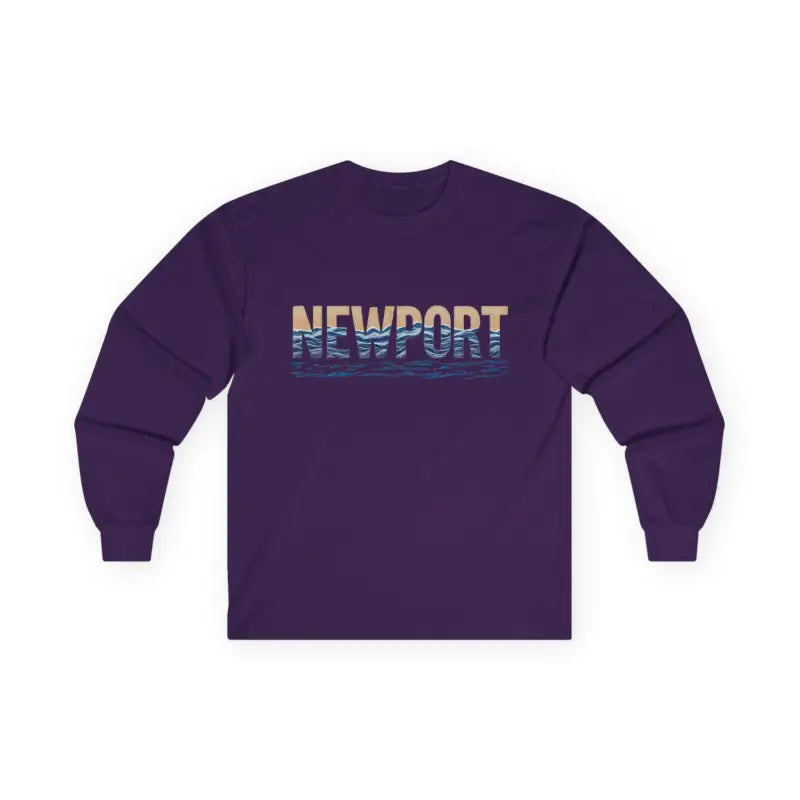 Newport Coastal Vibes Unisex Long Sleeve Shirt for All Day Comfort - Ocean State Styles
