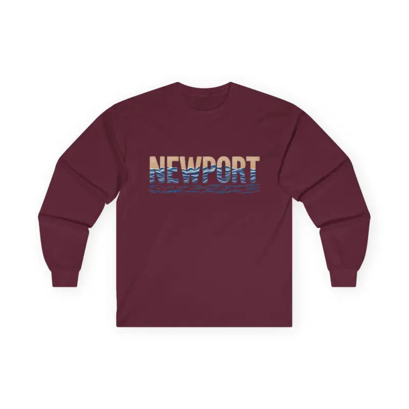 Newport Coastal Vibes Unisex Long Sleeve Shirt for All Day Comfort - Ocean State Styles