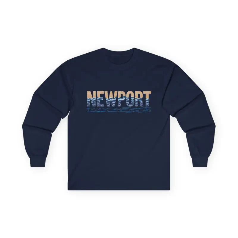 Newport Coastal Vibes Unisex Long Sleeve Shirt for All Day Comfort - Ocean State Styles