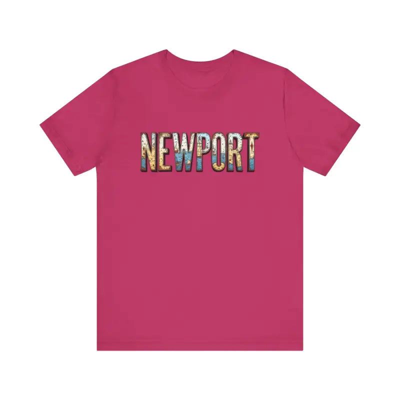 Newport Graphic Unisex Coastal Jersey Tee for All Occasions - Ocean State Styles
