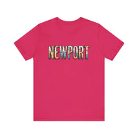 Newport Graphic Unisex Coastal Jersey Tee for All Occasions - Ocean State Styles