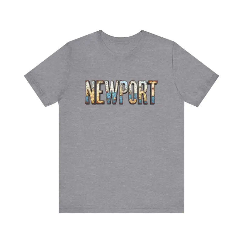 Newport Graphic Unisex Coastal Jersey Tee for All Occasions - Ocean State Styles