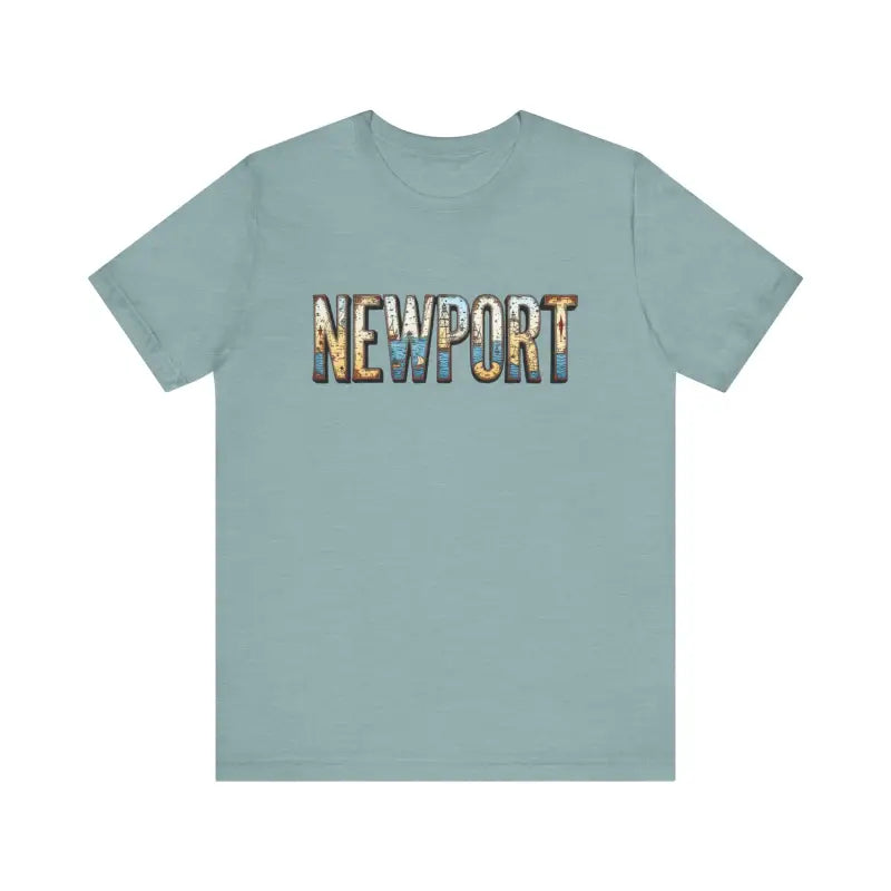 Newport Graphic Unisex Coastal Jersey Tee for All Occasions - Ocean State Styles