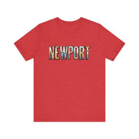 Newport Graphic Unisex Coastal Jersey Tee for All Occasions - Ocean State Styles