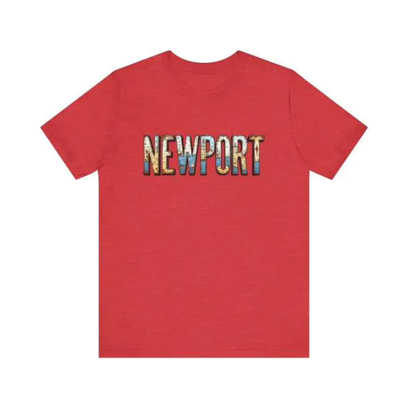 Newport Graphic Unisex Coastal Jersey Tee for All Occasions - Ocean State Styles