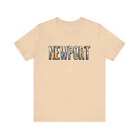 Newport Graphic Unisex Coastal Jersey Tee for All Occasions - Ocean State Styles