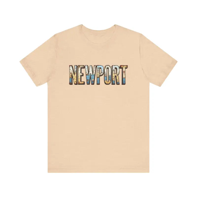 Newport Graphic Unisex Coastal Jersey Tee for All Occasions - Ocean State Styles