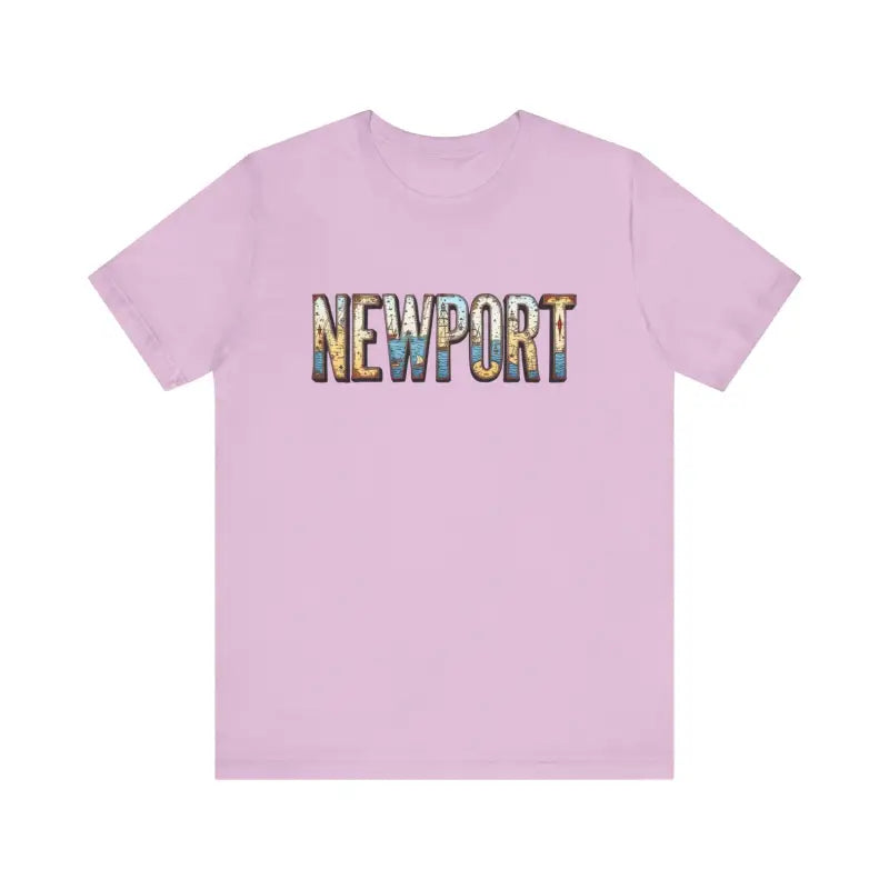 Newport Graphic Unisex Coastal Jersey Tee for All Occasions - Ocean State Styles