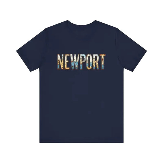 Newport Graphic Unisex Coastal Jersey Tee for All Occasions - Ocean State Styles