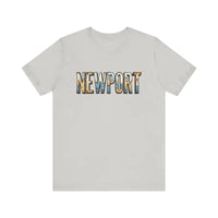 Newport Graphic Unisex Coastal Jersey Tee for All Occasions - Ocean State Styles