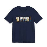 Newport Graphic Unisex Coastal Jersey Tee for All Occasions - Ocean State Styles