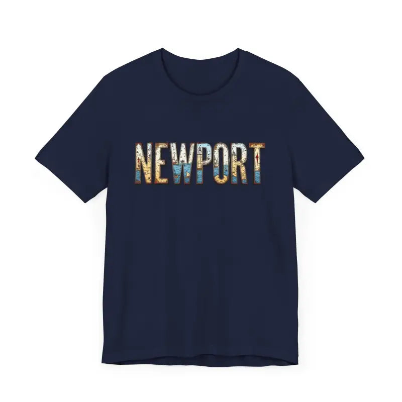 Newport Graphic Unisex Coastal Jersey Tee for All Occasions - Ocean State Styles