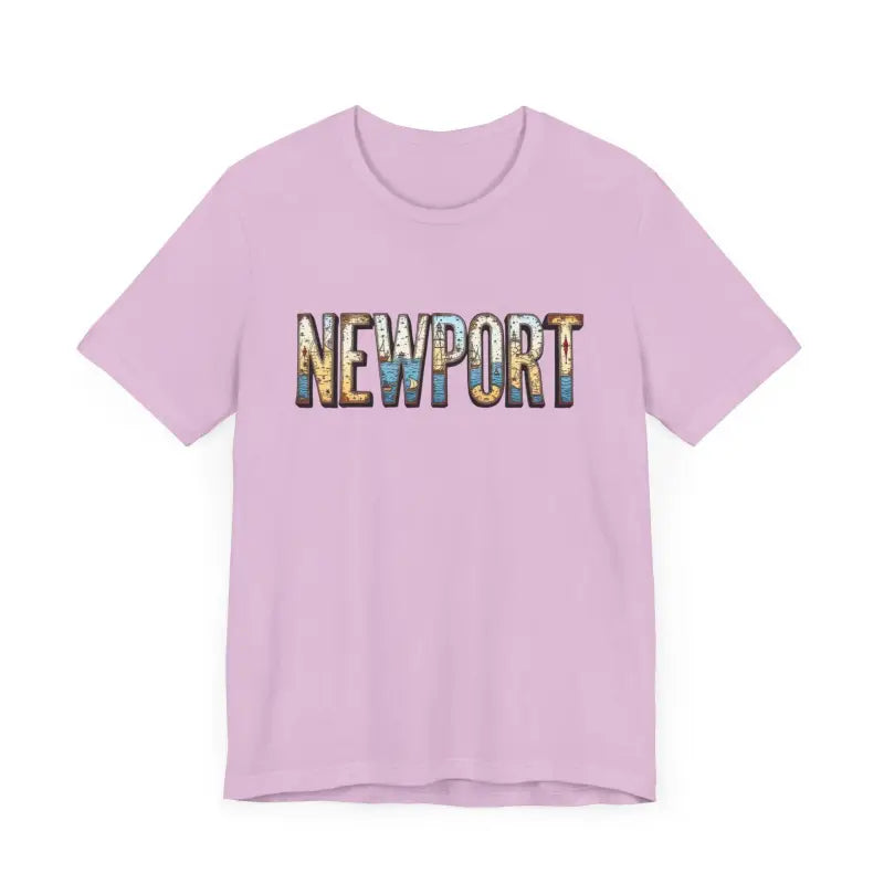Newport Graphic Unisex Coastal Jersey Tee for All Occasions - Ocean State Styles
