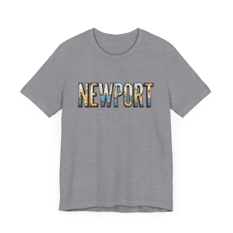 Newport Graphic Unisex Coastal Jersey Tee for All Occasions - Ocean State Styles