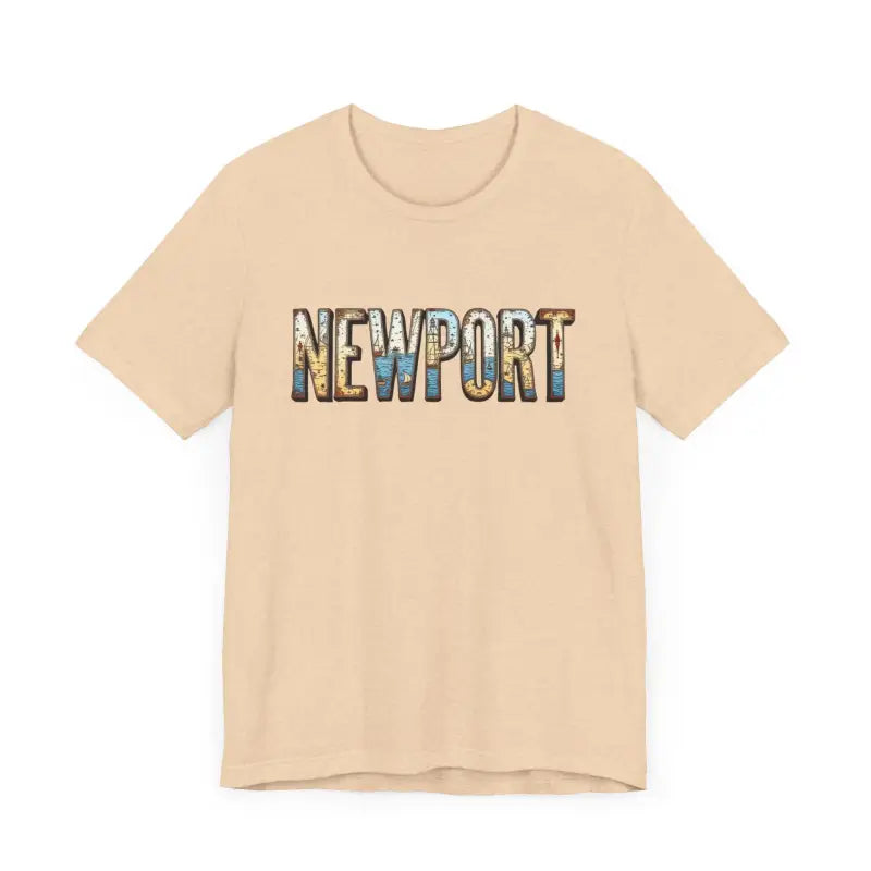 Newport Graphic Unisex Coastal Jersey Tee for All Occasions - Ocean State Styles