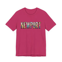 Newport Graphic Unisex Coastal Jersey Tee for All Occasions - Ocean State Styles
