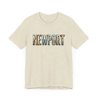Newport Graphic Unisex Coastal Jersey Tee for All Occasions - Ocean State Styles