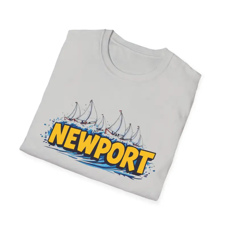 Newport Graphic Unisex Softstyle T-Shirt for Casual Days - Ocean State Styles
