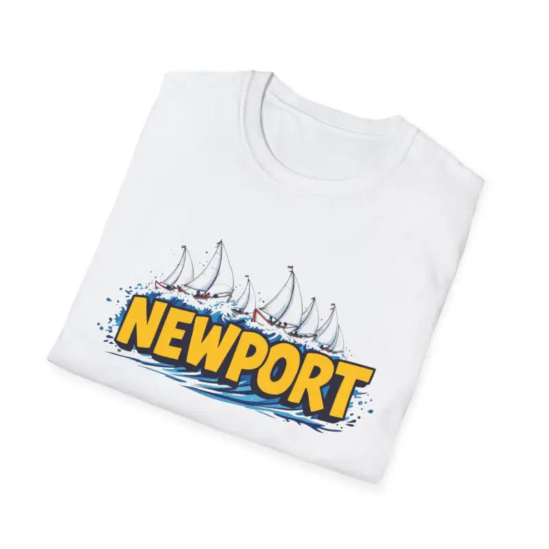 Newport Graphic Unisex Softstyle T-Shirt for Casual Days - Ocean State Styles